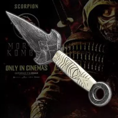 1:1 Scale Mortal Kombat Scorpion Weapon Replica Resin Dagger Cosplay Props Gifts • $19.90