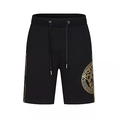 Versace Shorts Black And Gold Style Medium • $119.99