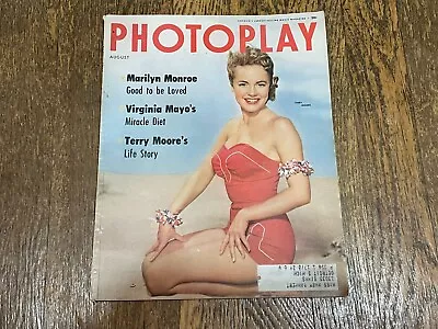 Photoplay Magazine August 1954 Marilyn Monroe Burt Lancaster Caine Mutiny Vtg • $29.99