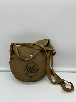 Vintage Palco Mess Kit With Green Canvas Bag Aluminum Camping • $20