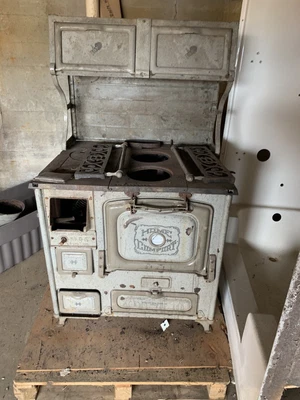 $700 • Buy Antique Home Comfort Wood Burning Cook Stove Wrought Iron Range Company