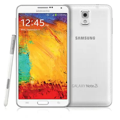 Samsung Galaxy Note 3 N900P 32GB Sprint White Unlocked Smartphone Very Good A++ • $61.65