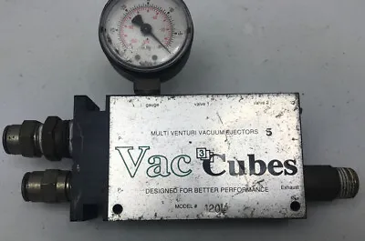 VacCubes Model #120 Multi-Venturi Vacuum Ejectors Vac Cubes • $110