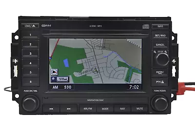 05 06 07 Jeep Cherokee Dodge Durango Chrysler 300  Navigation Radio  6 CD Player • $412.49
