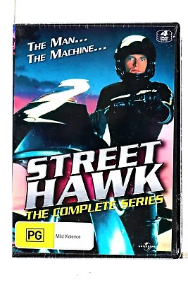 Street Hawk - The Complete Series: 4 DVD Set Region 4 New Sealed 80s Motorcycle • $27.82