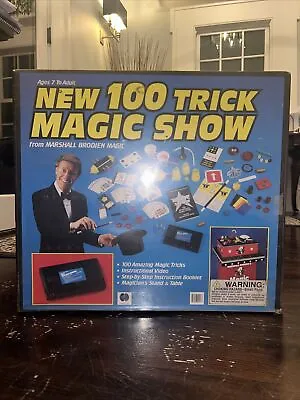 Marshall Brodien Magic New 100 Trick Magic Show Unopened Vintage Rare • $35