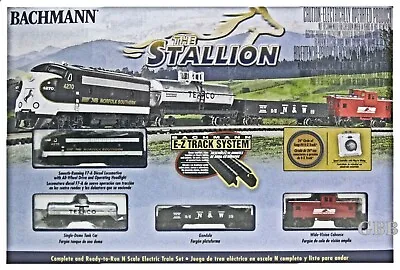 N Scale THE STALLION Complete Freight Train Set Bachmann New In Box 24025 • $229.94