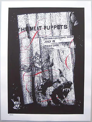 Meat Puppets Concert Poster 2009 Duluth • $54.60