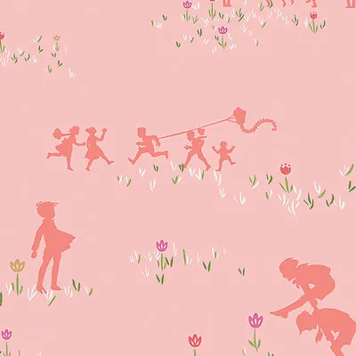 By 1/2 Yard Playground I Spy Kindness Pink Art Gallery Fabric AGF Amy Sinibaldi • $5.50