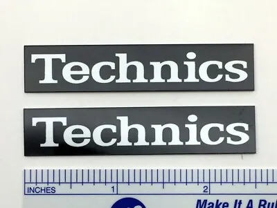 Technics Speaker Badge Logo Emblem Pair • $9.95