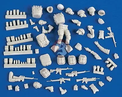 Verlinden 1/35 Figure Conversion Parts : Modern US Iraq / Afghanistan 2177 • $21.21