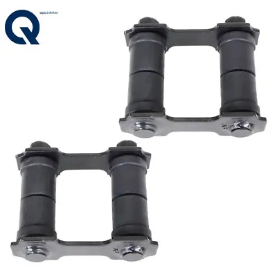 For 1965/1966-1973 Ford Mustang Left & Right Rear Leaf Spring Shackle Kit Pair • $26.28