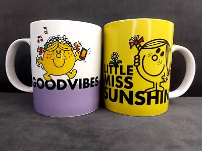 2 X Little Miss Sunshine Cups / Mugs Mr. Men And Little Miss • £8.99