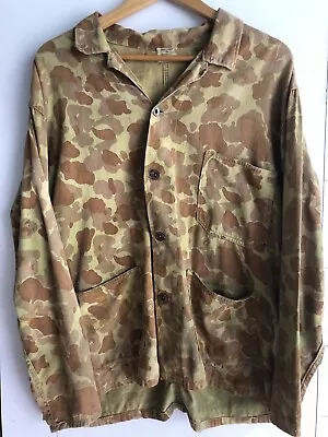 Unknown Vintage Jacket P41 Pattern Camo Frog Skin Hunting Sanforized • $150