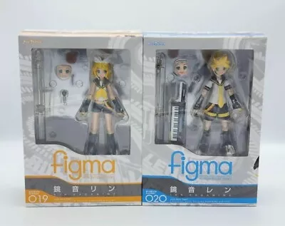 Figma Hatsune VOCALOID  Kagamine Rin & Kagamine Len  Max Factory Set Of 2 • $178.60