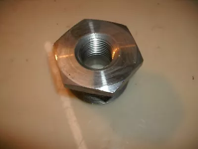 Reducing Hex Bushing 1-1/4 X 1/2  Threaded 316 Stainless Steel   • $11.99