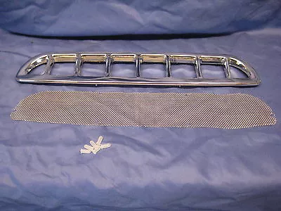 Mg   New Mgb Roadster Or Gt Chrome Air Intake Grill Mesh And 6 Grommets  W2c • $37.83