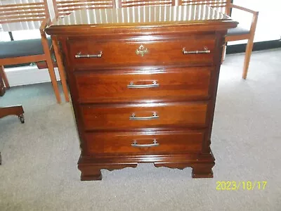 Rare Sumter Cabinet Co. 4 Drawer Cherry Bachelors Chest/ Nightstand • $695