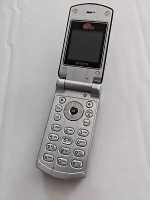 Kyocera Marbl K127 - Black ( Virgin Mobile ) Flip Phone - Untested Condition • $4.59