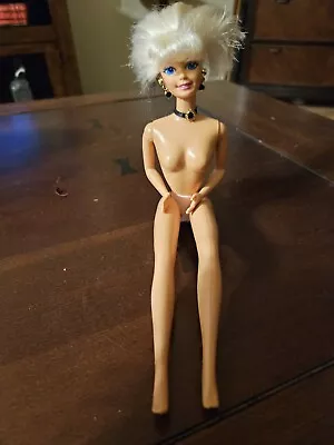 Vintage Nude Blonde Short Hair Barbie..Body 1966/Head 1976..Head/Arms Bendable • $15