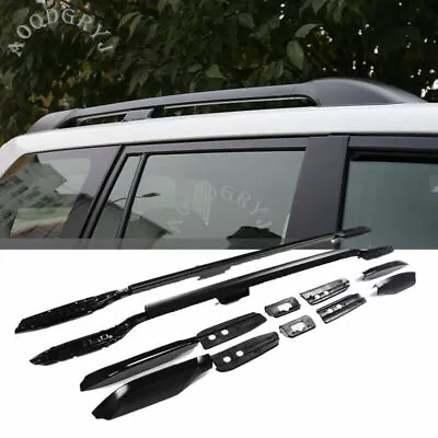 For Toyota Prado FJ150 2010-2021 Aluminum Cargo Rack Roof Rails Luggage Carrier • $268.99