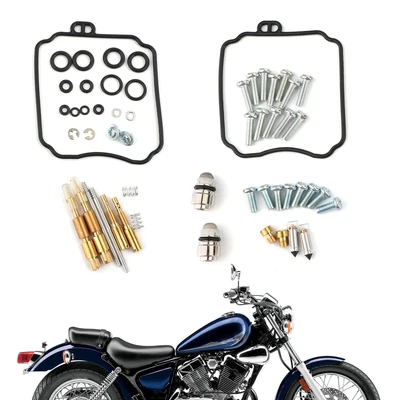 $16.81 • Buy Carburetor Gaskets Jets Rebuild Kit For YAMAHA XVS65A V-STAR 650 CLASSIC 98-05US