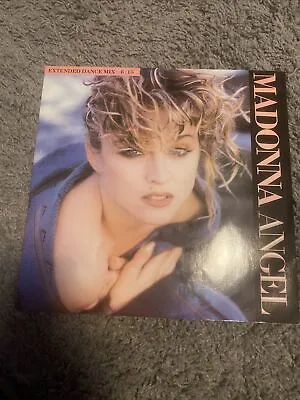 Madonna – Angel (Extended Dance Mix) 12  Vinyl 1985 W8881T Ex/Ex • £3.99