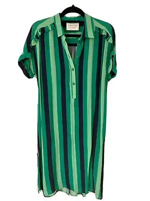 CECILIE COPENHAGEN - Striped Dresses With Belt Size S • $45