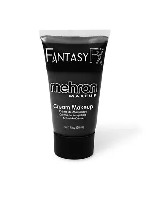 Mehron Fantasy FX  Face Hair  & Body Cream  Make-up - Black   30ml HALLOWEEN  • £6.95