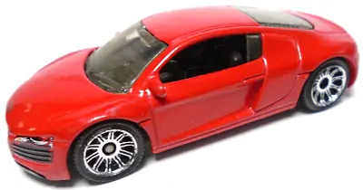 2006 Matchbox 2007 Audi R8 Red 1:62 Diecast 2 3/4  Car With Silver Rims • $10.99