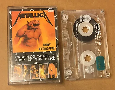 Metallica - Creeping Death & Jump In The Fire (1992) Cassette Made In Turkey • $24