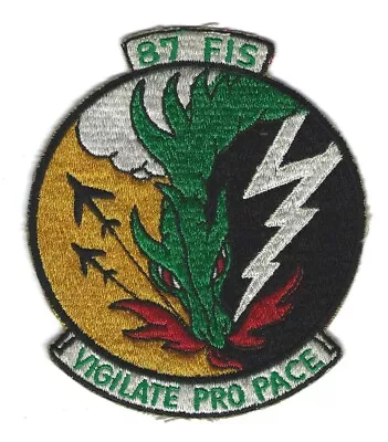 $449.99 • Buy 50's 87th FIGHTER INTERCEPTOR SQUADRON(1st VERSION DRAGON) Patch