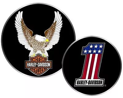 Harley-Davidson® #1 Logo Upwinged Eagle Challenge Coin - 8002954 • $18.89