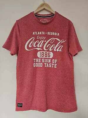 F&F Men's Red Coca-Cola T-shirt- Size M • £4.99