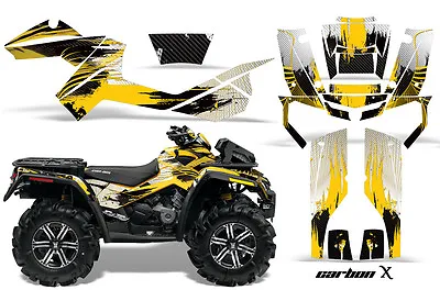 ATV Graphics Decal For CanAm Outlander Max 500/650/800 & XMR 800R 06-12 CRBNX Y • $269.95