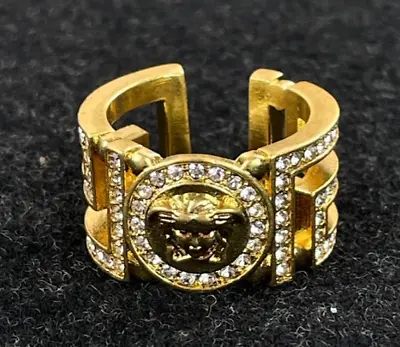 Vintage Versace Gold  Ring Size 7 • $103.60