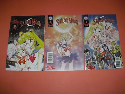 Sailor Moon #10 #14 & #15 All F/VF To VF- From 2000! Chix Comix Tokyopop B582 • $39.99