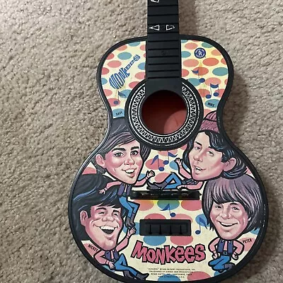 Original Vintage 1966 Mattel Monkees Toy Guitar  Very Good Condition • $79.99