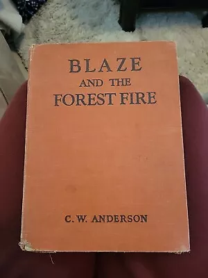 Rare Vintage Blaze And The Forest Fire By C.W. Anderson Hardcover Book 1943 • $14.99