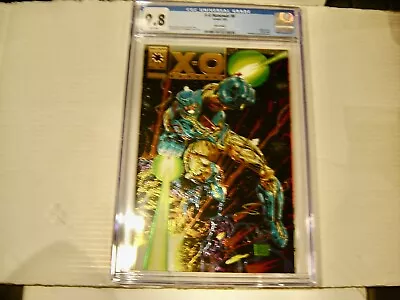 Valiant  Comic X-O Manowar  #0 CGC 9.8- Gold Edition Wraparound Cover 1993 • $192