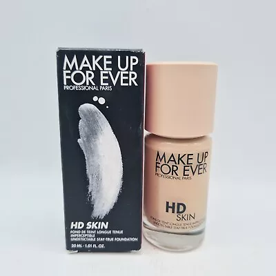 Makeup Forever HD Skin Foundation 30ml 1N06 - Pump Activated #9337 • £0.99