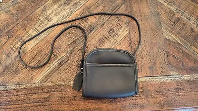 NEW RARE 90s Coach Vintage Leather Abbie Gray 9017 FLAWLESS Crossbody Purse • $61