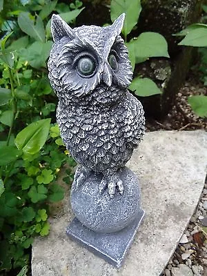 $69.95 • Buy Latex Owl On Sphere Globe Mold Plaster Concrete Bird Mould  9  H X 2.75  W