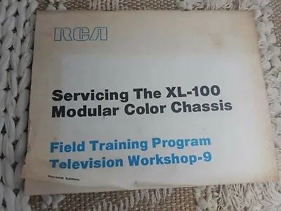 $5 • Buy RCA Servicing The XL-100 Modular Color Chassis Field Training Program Workshop 9
