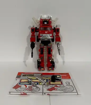 Hasbro G1 Transformers Commemorative Series 2003 Inferno 100% Complete No Box • $65