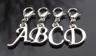 Initial Clip On Charm Letter For Bracelets • £1.49