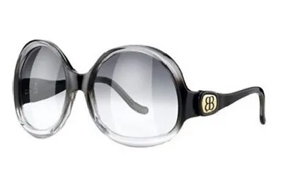 Balenciaga Sunglasses Bal0003 Plastic Dark Grey/Clear Ombre SOLD OUT VINTAGE!!! • $249.99