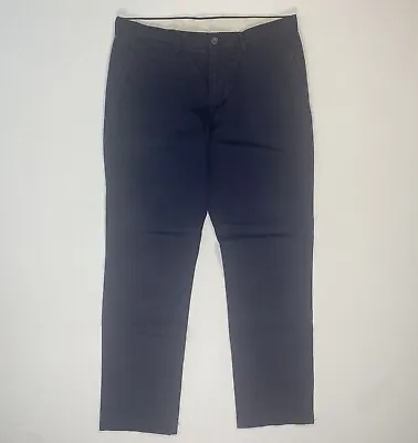 J Crew Pants Mens 34x32 (34x31) Broken In Chino Urban Slim Navy Casual Modern • $16.99