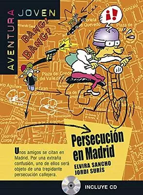 Aventura Joven: Persecucion En Madrid + Audio CD (A1) (Aventu... By Sur�s Jordi • $6.17