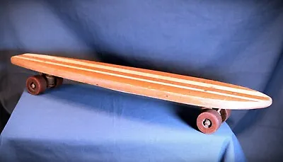 Vintage 1960's Era / Roller Derby / Surf-ari / Repainted / Wooden Skateboard! • $79.95